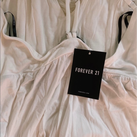 White Forever 21 Romper - Picture 2 of 5